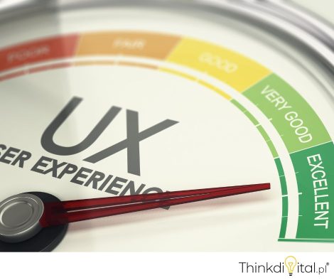 Napis User Experience (UX)